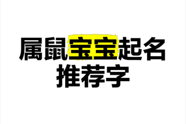 早上8点出生的属鼠男孩起名适合用什么字姓名